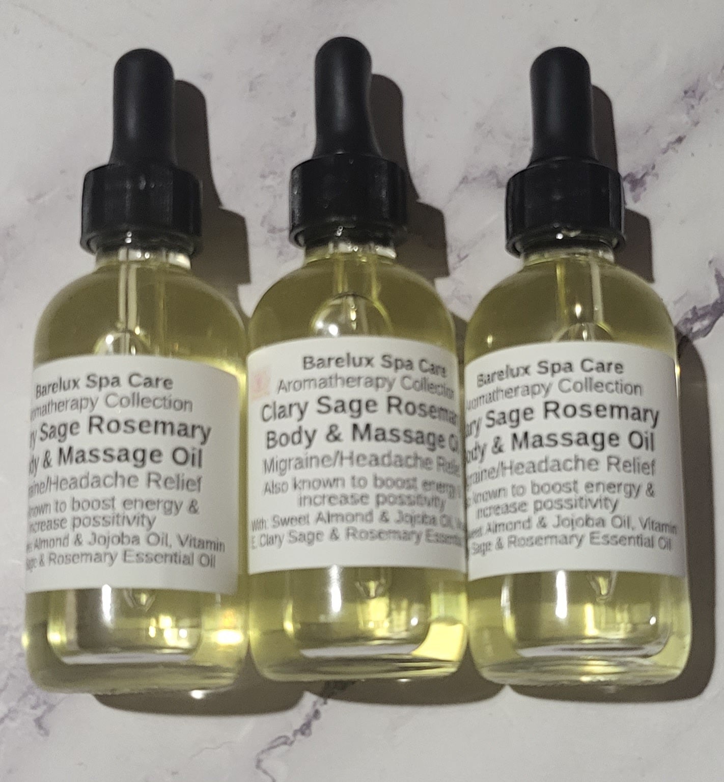 Clary Sage Rosemary Massage/Body Oil