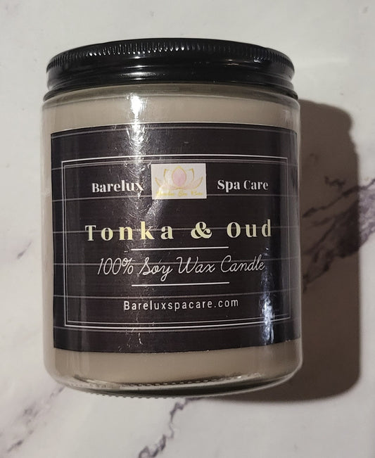 Tonka & Oud Soy Candle